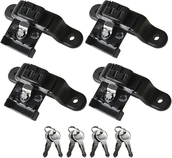 GXYWADY Box Tie Down Truck Bed Cleats Locking Truck Bed Tie Down Anchors Boxlink Cleats Replacement for F-150 F-250 F-350 2015-2020 FL3Z99000A64B