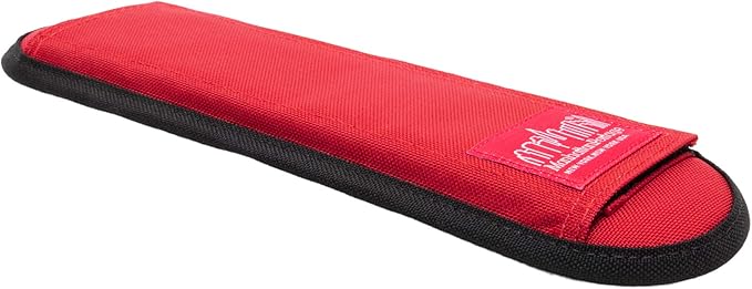 Manhattan Portage Shoulder Pad Hook & Loop Strap with Thick Padding Adjustable 2.5 Inches Wide 1000D Cordura Comfort (Red)