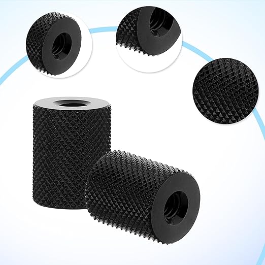 1/4 to 3/8 Tripod Camera Screw Converter, 4 Pcs Double Female Thread 3/8 Female to 1/4 Female Adapter Cylinder Screw Thread Photography Nut Accessories Suitable for Electric Rails and Light Stands