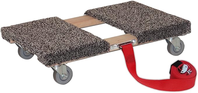 SNAPLOCS Dolly Strap Anchor KIT with 2" x16' CAM for Wood Dollies