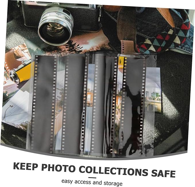 10Pcs Heavy Duty Film Negative Bags Document Sleeves for Photo Film Storage Protectors for Collectors and Historians Reliable Protection for Negatives