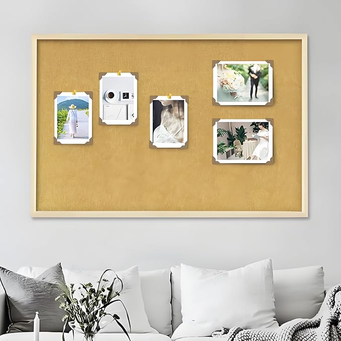 Pine & Linen 288pcs Durable Photos Corners,Photo Corner Stickers Self-Adhesive Mounting Corners, Acid Free Photo Corner for Scrapbooking/DIY Enthusiasts（Brown）
