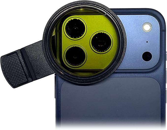 Orphek Extra Wide Coral Lens – Kit for DSRL 52mm and All Smartphones – 4 Included: Macro, CPL 52mm Polarized, 15,000k Orange, 20,000k Yellow – Lens Made of Glass – for Better Photography!