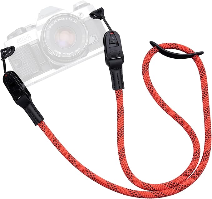 Camera Strap Rope,Quick Release Vintage Cute QD Nylon Neck Shoulder Straps for Photographers Film DSLR