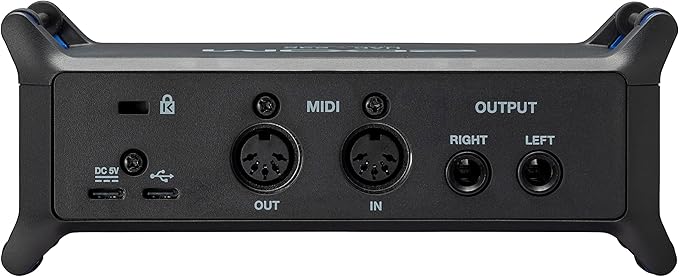 Zoom UAC-232 Audio Converter with 32-Bit Float, Audio Interface,2 XLR/TRS Combo Inputs, Headphone Outputs, 192 kHz Sample Rate, For Music & Streaming