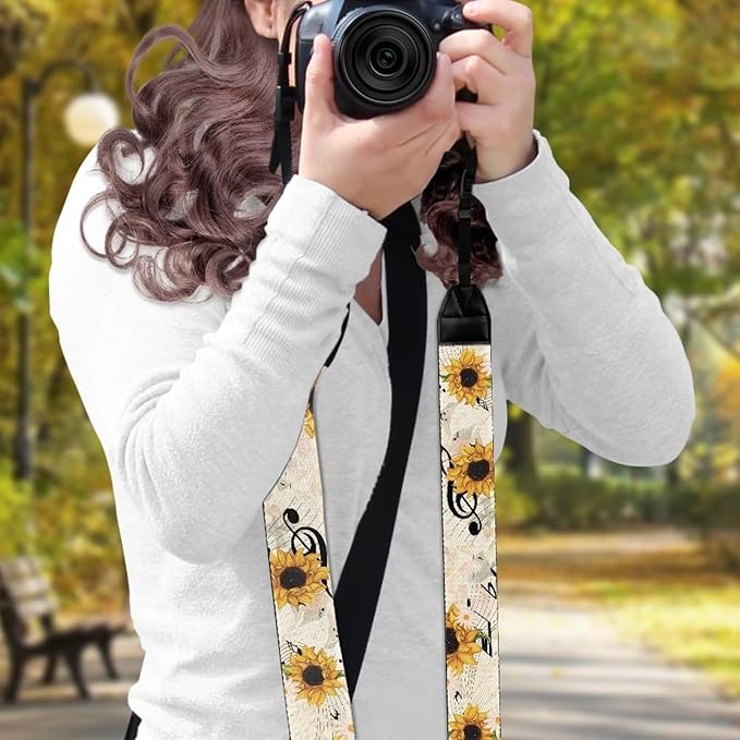 GLENLCWE Camera Strap, Camera Strap for Photographers Neck Strap Replacement Fit Most Cameras