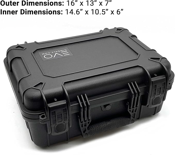 EVO Gimbals Duo Gimbal Case for Small GoPro Gimbals & Smartphone Stabilizers | Made in USA | Compatible with EVO GP-PRO, EVO SS, EVO PRO, EVO Shift Feiyu Tech G4-G6 Zhiyun Z1 Rider-m Smooth Q Smooth4