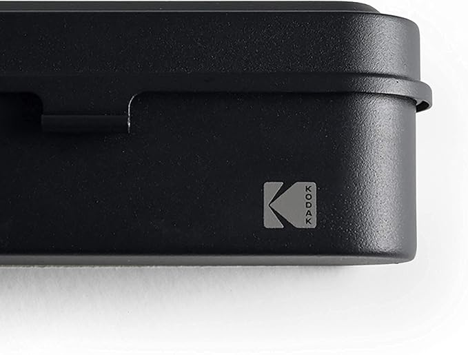 Kodak Steel 35mm FIlm Roll Case, Holds 5 Rolls (All Black)