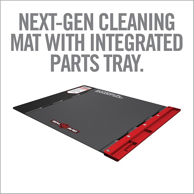 Real Avid Handgun Cleaning Kit | Includes Gun Cleaning Mat 19x16 with Magnetic Parts Tray & Gun Cleaning Supplies for 22, 357, 38, 380, 9mm, 40, 41, 44, 45 Caliber Pistols (Choose Style Below)