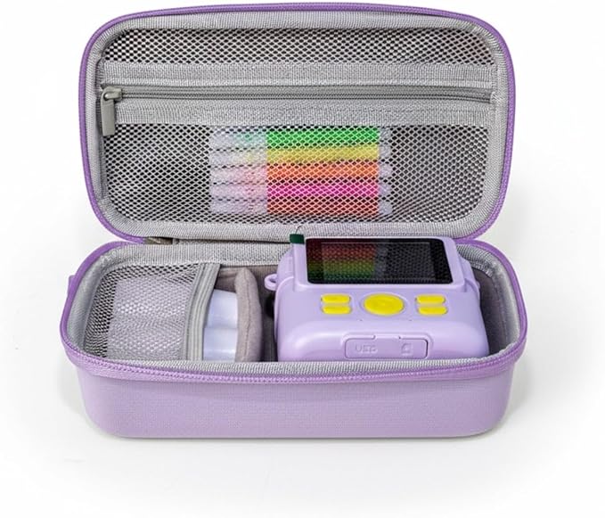 CltrCr Universal Kids Camera Case,for ESOXOFFORE for Dylanto for Anchioo for WEEFUN for GKTZ for Amzelas for Mafiti Instant Print Camera for Kids, Film Camera Storage Holder Organizer Bag (Case Only)