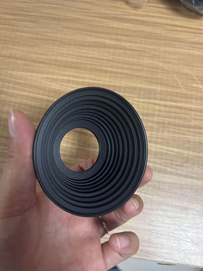 Camera Lens Filter Adapter Ring Kit, Step Up and Step Down, 37mm-82mm, Aluminum Alloy, 9 Piece Set, Black (9PCS Down 82 to 37)