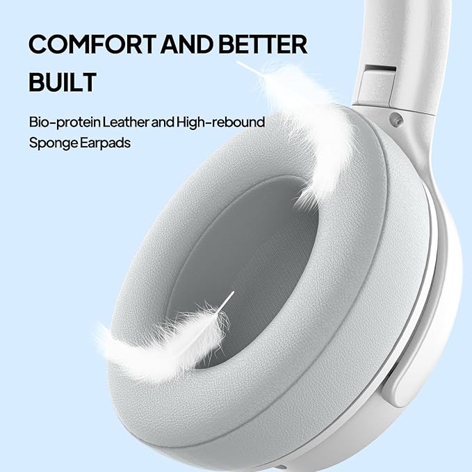 Wired Over-Ear Headphones with USB C Connector, Hi-Fi Stereo Sound, Noise-Isolating Ear Cups, Comfortable Fit for USB C Devices (No Bag, Silver)