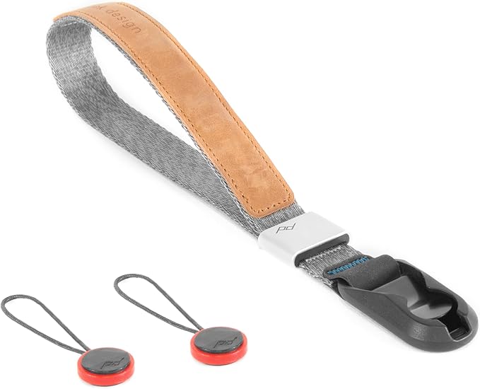 Peak Design Cuff Camera Wrist Strap, Compatible with DSLR, Compact and Point-and-Shoot Cameras, Low Profile, Quick Release