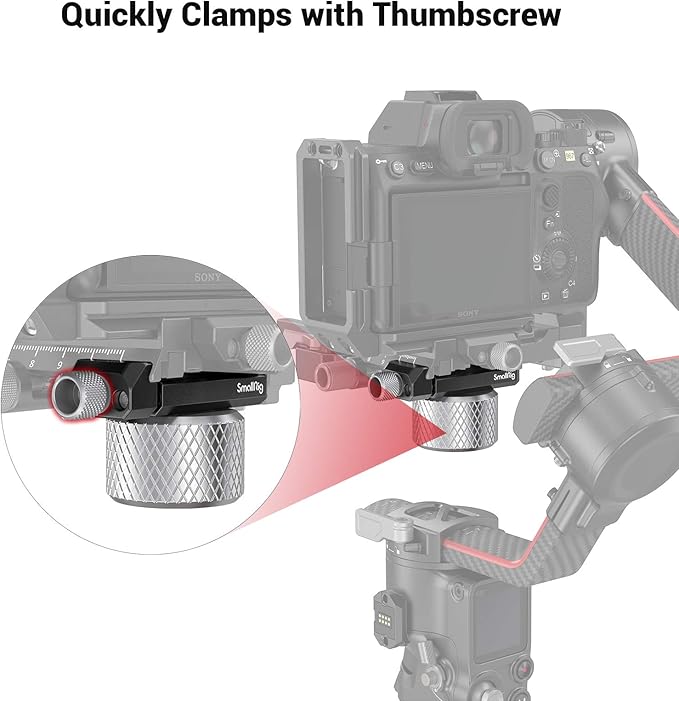 SMALLRIG Counterweight Kit Compatible with DJI RS2/RSC2/RS 3/RS 3 Pro and for Zhiyun Crane 2S/3S/Weebill S and for Moza Air 2/AirCross 2 Gimbal Stabilizers - 3125