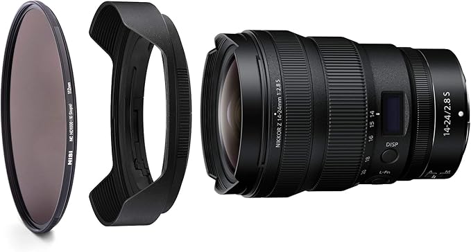 NiSi 112mm Circular ND1000 | 10-Stop Neutral Density Lens Filter for Nikon Z 14-24mm f/2.8S | Long-Exposure and Landscape Photography