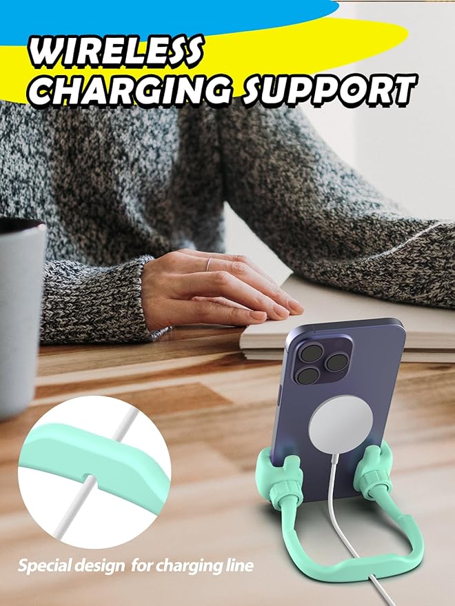 Easter Gifts for Boys Girls Teens Kids: Thumbs Up Lazy Phone Stand Holder for Desk Funny Gadgets Teenage Man Woman Dad Father Mother Mom Husband Wife Adults Easter Basket Stuffers Who Have Everything