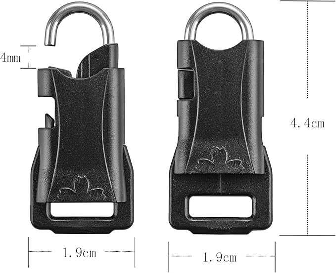 6 Piece Ring Clip, Camera Strap Quick Release Kit - Neck Strap and Wrist Strap Quick Release.