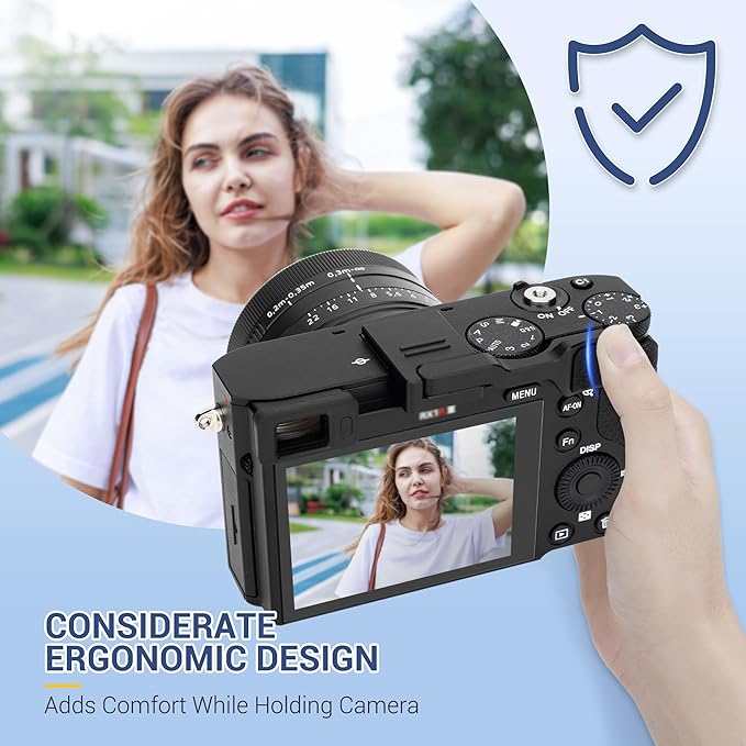 Metal RX1R III Thumb Grip Replaces Sony TG-2 TG2, 90° Foldable Thumb Up Grip for Sony RX1RIII RX1R Mark III RX1R3 Camera, Hot Shoe Full-Coverage Thumb Rest Support Holder Not Affect The Use of Dial