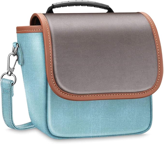 Fintie Camera Bag Compatible with Polaroid Now+ Generation 3/2/1 I-Type, Polaroid Now Gen 3rd/2nd/1st, OneStep 2 VF, I-2 Instant Film Camera Travel Shoulder Case with Adjustable Strap Accessories