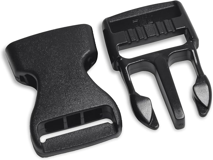Buckles for Straps Set of 4 Pcs Plastic Buckle Clip Quick Side Release Plastic Fastener