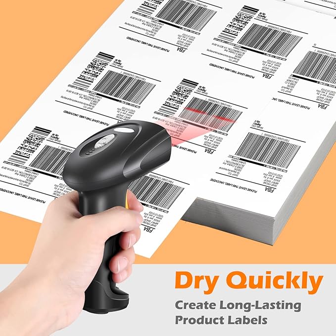 3-1/3" x 4" Shipping Address Labels 600 Label Stickers Paper for Laser/Inkjet Printer 6 per Page Printable Mailing Labels, FBA Box Labels - Matte, 100 Sheets