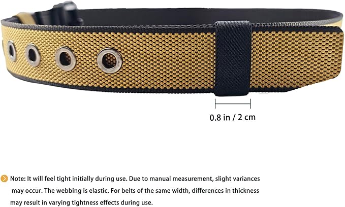 11 Pcs Thickening Elastic Belt Keepers, Nylon Webbing Strap Organizers & Holders for 1.5" to 2" Wide Belts