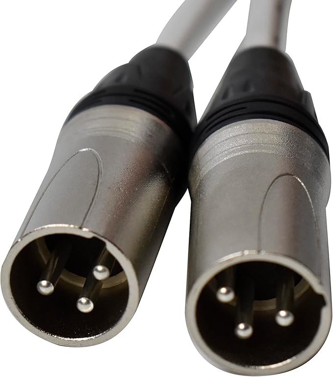 PRORECK 8-Channel Low Profile XLR Send Circuit Board Snake Cables, XLR Splitter Cable for Live, Recording, Stage, Studio, 25 Feet Long
