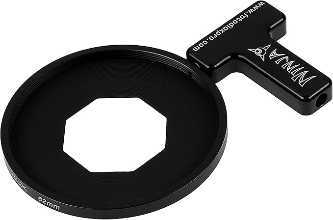Ninja 62mm Filter Adapter - Creative Universal & Magnetic Accessories for Smartphones: Ninja Magnetic Core, 62mm Filter Adapter