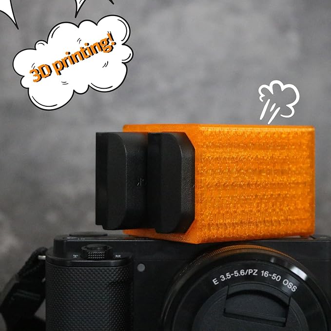 LingoFoto 2PCS Camera Battery Storage Soft Case with 4 Warehouses for Canon LP-E6/LP-E6N/LP-E6NH Camera Battery Protective Pack Case Holder (Orange,Four Warehouses)