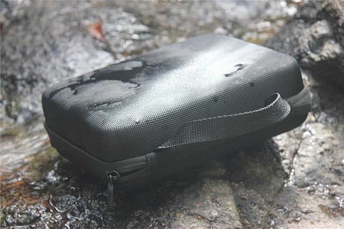 Large Camera Carrying Case Compatible with Gopro Hero 13 12 11 10 9 8 7/AKASO EK7000 Brave 4 Brave 7 V50X/DJI Action 5 Pro/ODDV/Xilecam/Jadfezy/SJCAM/APEXCAM/Vemont Action Cam, Travel Camera Case