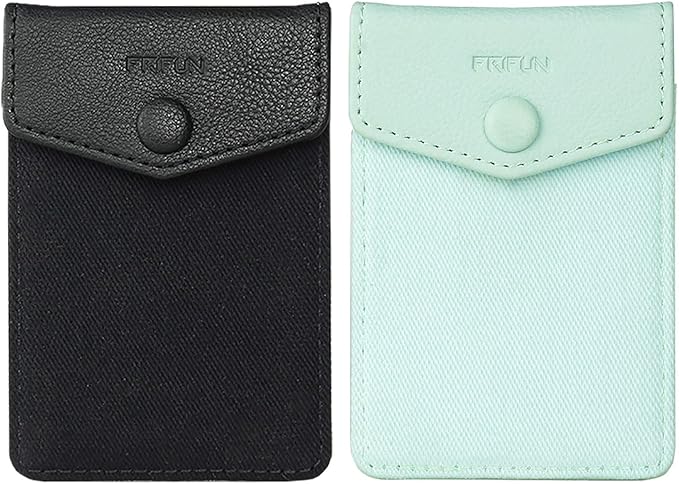 Ultra-Slim Self Adhesive Credit Card Leather Wallet