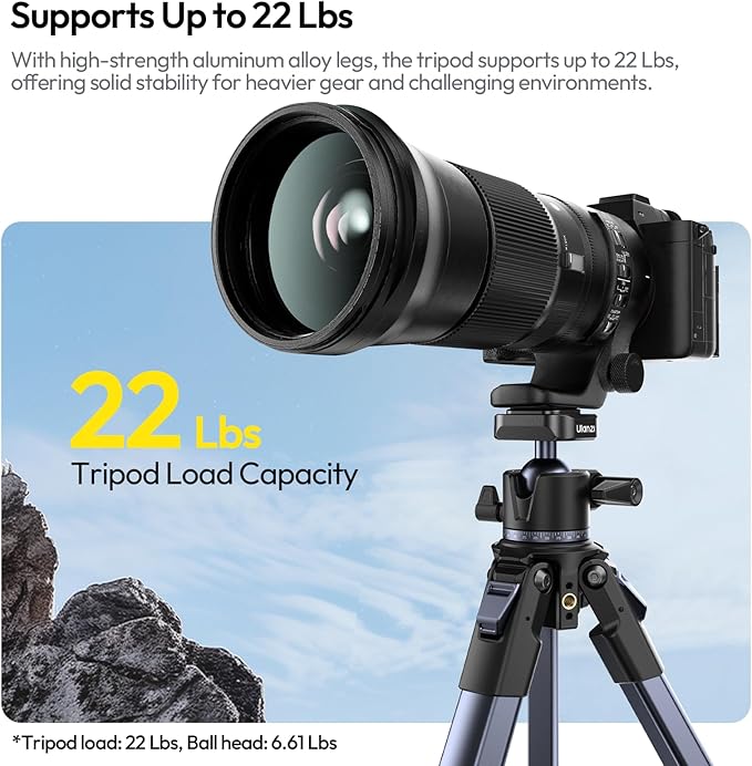 ULANZI HD02 Magic Arm Super Clamp Kit and Ombra ⅡCamera Tripod