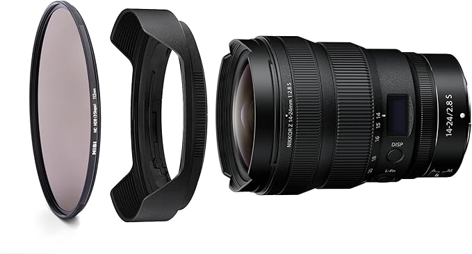 NiSi 112mm Circular ND8 | 3-Stop Neutral Density Lens Filter for Nikon Z 14-24mm f/2.8S | Long-Exposure and Landscape Photography