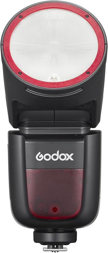 Godox V1N Camera Flash with Diffuser for Nikon, Godox V1-N U HSS TTL Round Head Speedlight with Accessories Kit for Portrait, Event, Travel, Wedding Photography