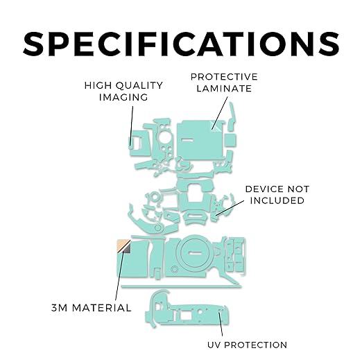 Camera Skin Compatible with Canon EOS R5 Mark II (2023) - Solid Seafoam - Premium 3M Vinyl Protective Wrap Decal Cover - Easy to Apply | Crafted in The USA by MightySkins