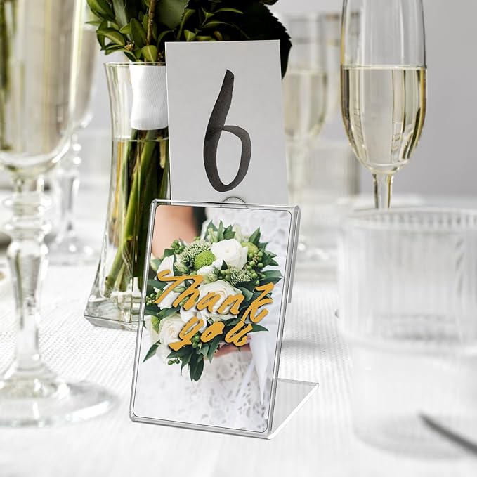 12 Pack Wallet Size Picture Frames,2.5x3.7 Acrylic Picture Frame,Mini Photo Frames for 3 in/3.5 In Mini Instant Films Photo Cards