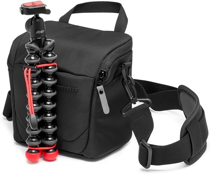 Manfrotto Advanced Shoulder Bag S III, Camera Bag for Mirrorless with Lens, Camera Case with Tripod Mount and Rain Cover, Photography Accessories