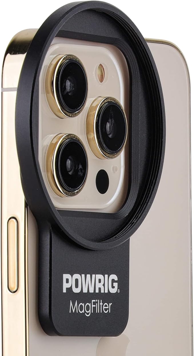 58mm Magnetic Camera Lens Filter Mount for iPhone 14/15/16 Pro Max