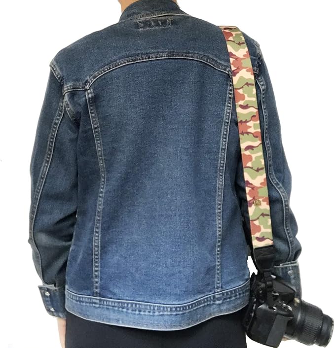 Alled Camera Strap Neck, Adjustable Vintage Soft Camera Straps Shoulder Belt for Women/Men,Camera Strap for Nikon/Canon/Sony/Olympus/Samsung/Pentax ETC DSLR/SLR