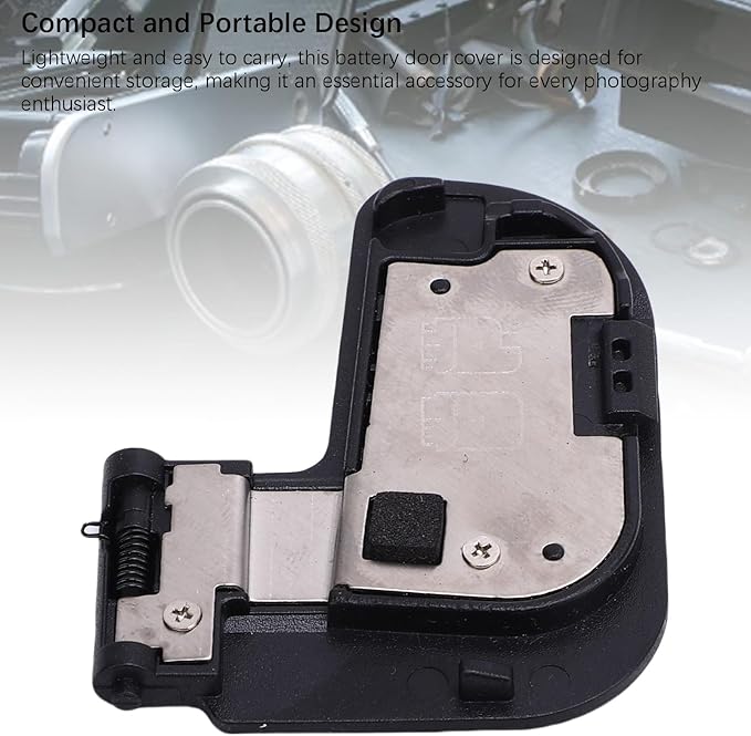 Diyeeni Replacement Battery Door Cover Lid for EOSR R7 Camera, Snap on Battery Door Chamber Cover Lid, Quick Removal and Installation
