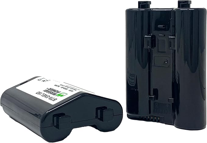 Wasabi Power Battery 2-Pack and Dual Charger for Nikon EN-EL18d, MH-33, Z9, D4, D5, D6, D850 (with adapters/Grips)