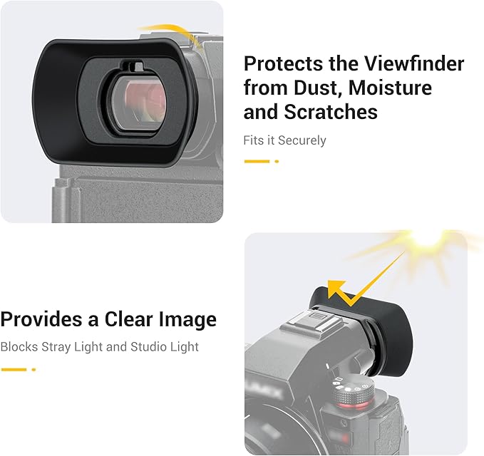 LUMIX S5II S5IIX Eyecup Eyepiece，Soft Silicon Extended Camera Eye Cup Viewfinder Special Designed for Panasonic LUMIX S5II S5IIX S5 II S5 IIX S5M2 S5M2X Mirrorless Camera（Upgrade Version）