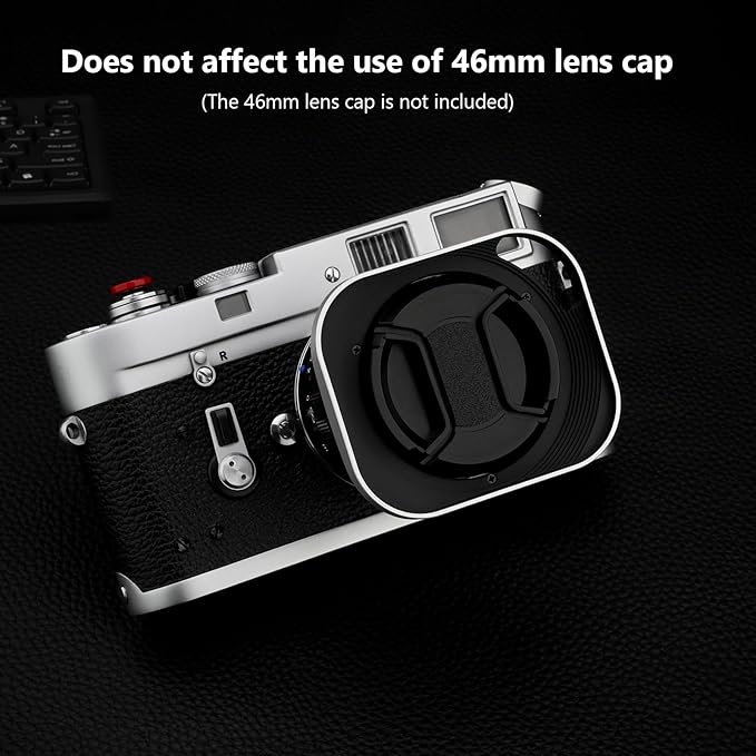 Haoge LH-ZV06P Lens Hood for Carl Zeiss Distagon T 2.8/21 21mm f2.8 ZM, C Biogon T 4.5/21 21mm f4.5 ZM, 2.8/25 25mm f2.8 ZM, 2.8/28 28mm F2.8 ZM, C Sonnar T 1.5/50 50mm f1.5 ZM Hollow Out Designed