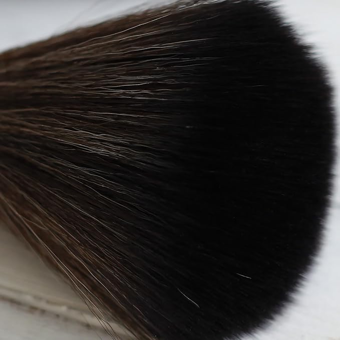 Small Vinyl Record Cleaner with Wooden Handle - Vinyl Record Brush for Anti-Static Cleaning Accessories (Wood Deer)