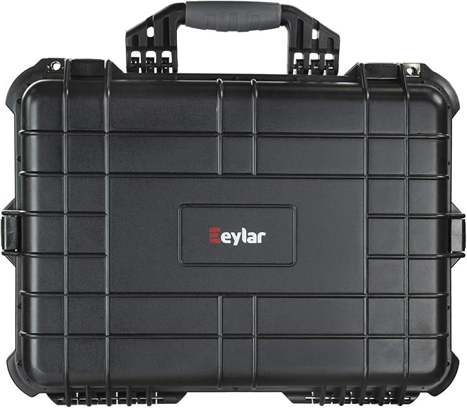 Eylar 20 Inch Protective Large Gun Hard Case Water and Shock Proof With Foam