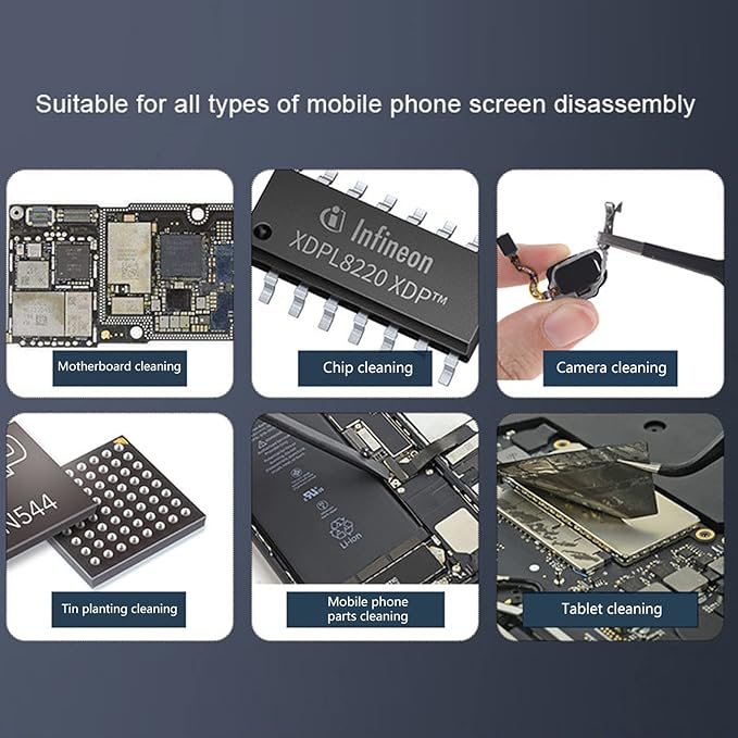 Durability Anti-Static ESD Safe Cleaning Brush Mother Board Cleaning Tools For Mother Board Circuit Board Brush, Blue