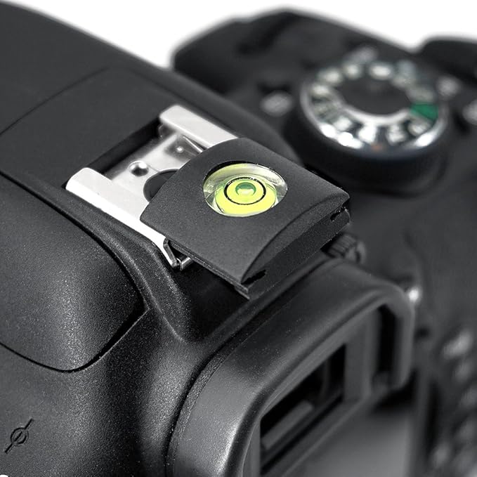 Camera Level Hot Shoe Level Hot Shoe Cover Flashlight Bubble Level Protector Compatible with Sony A6000 Nikon D5 D200 D300 D500 D810 D610 D700 D750