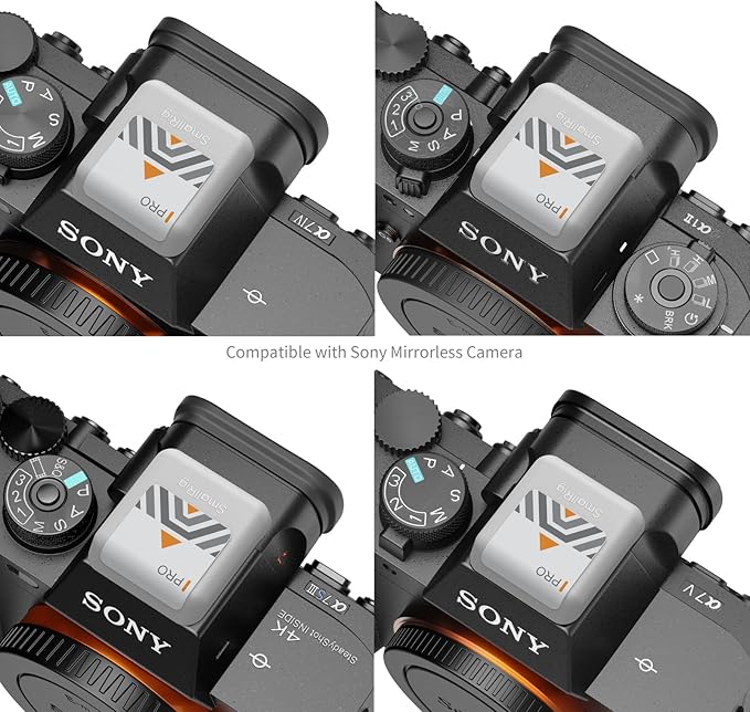 SmallRig Hot Shoe Cover 2 Pack, Protector Cap for Sony A1 / A1 II / A9 III / A7 IV / A7 V / A7R V / A7S III / A7R IV, Grey - 5495