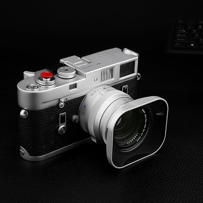Haoge LH-ZV07P Lens Hood for Carl Zeiss Biogon T 2/35 35mm f2 ZM, C Biogon T 2.8/35 35mm f2.8 ZM, Planar T 2/50 50mm f2 ZM; Voigtlander NOKTON Classic 35mm f1.4 VM, 40mm f1.4 VM Hollow Out Designed