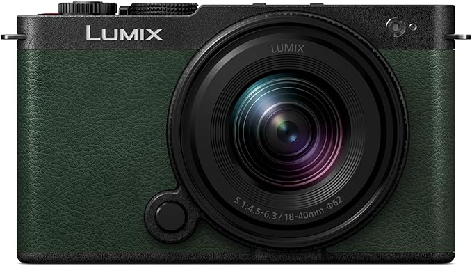 Panasonic LUMIX S9 Full-Frame Mirrorless Camera with S 18-40mm F4.5-6.3 Lens, Compact, Lightweight Body, Perfect for Social Media and Travel, DC-S9NG9